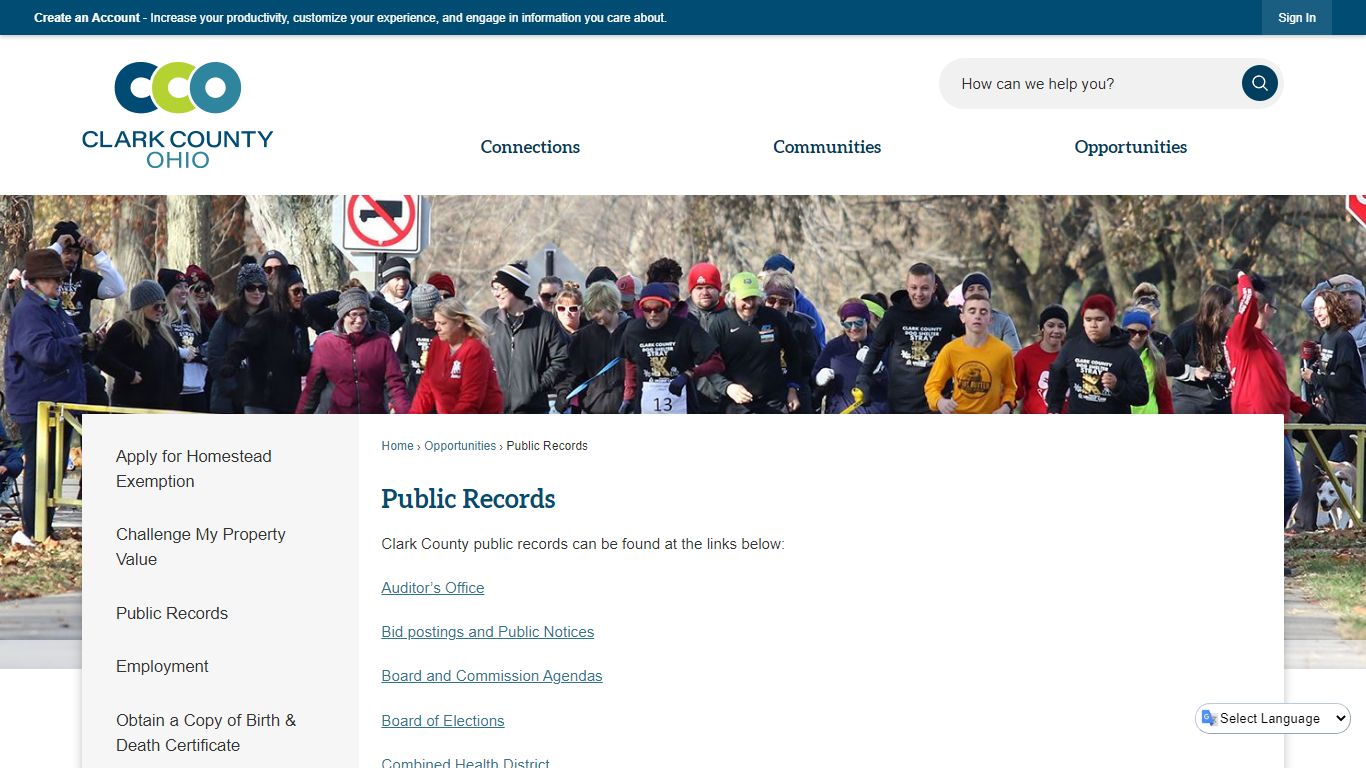 Public Records | Clark County, OH - Official Website