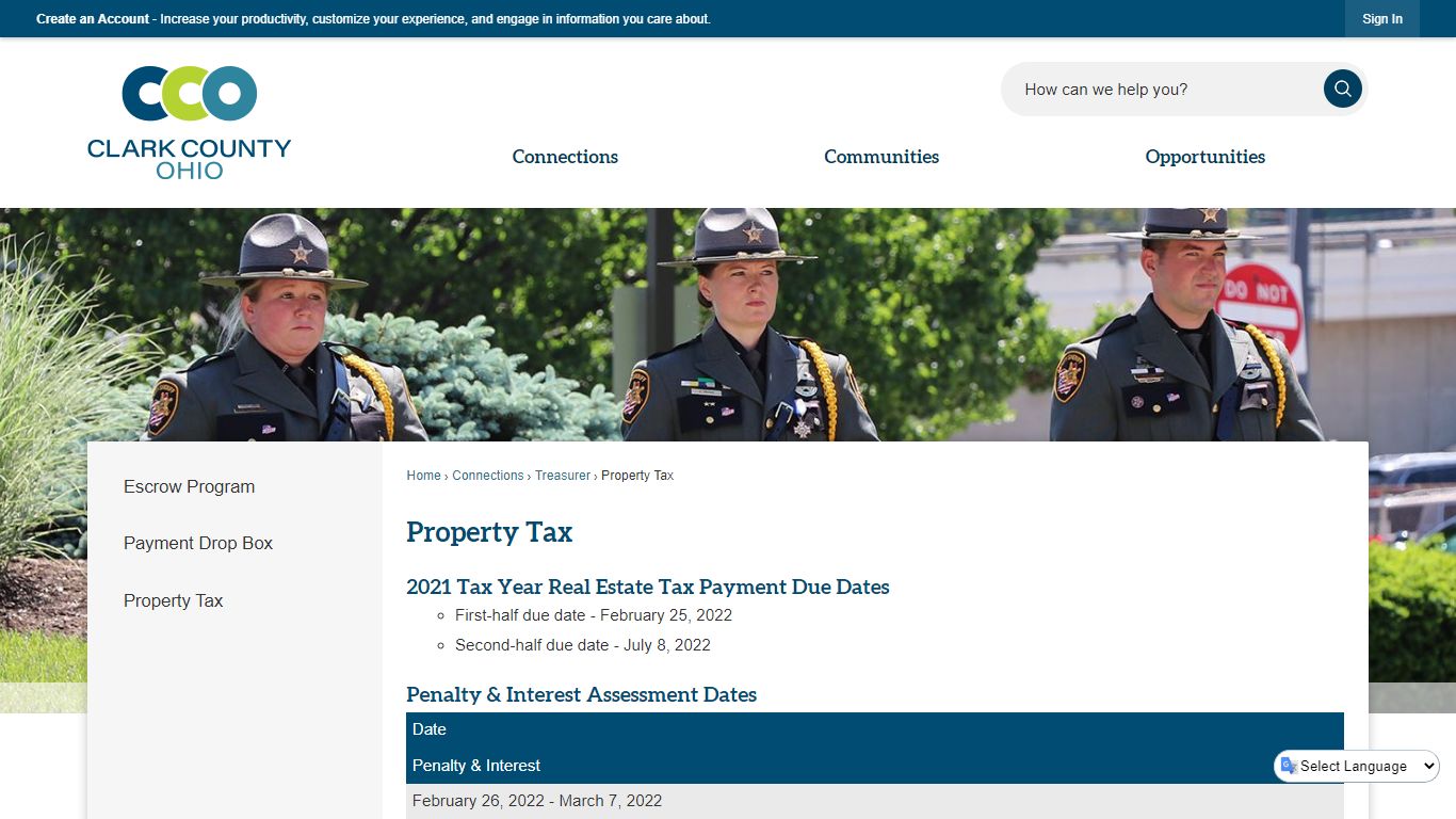 Property Tax | Clark County, OH - Official Website